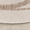 In- & Outdoor Teppich Rund - Isla Medaillon Weiß Beige - thumbnail 5