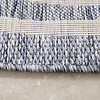 In- & Outdoor Teppich Rund - Isla Medaillon Hellblau Weiß - thumbnail 5