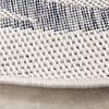 In- & Outdoor Teppich Rund - Isla Medaillon Weiß Hellblau - thumbnail 5