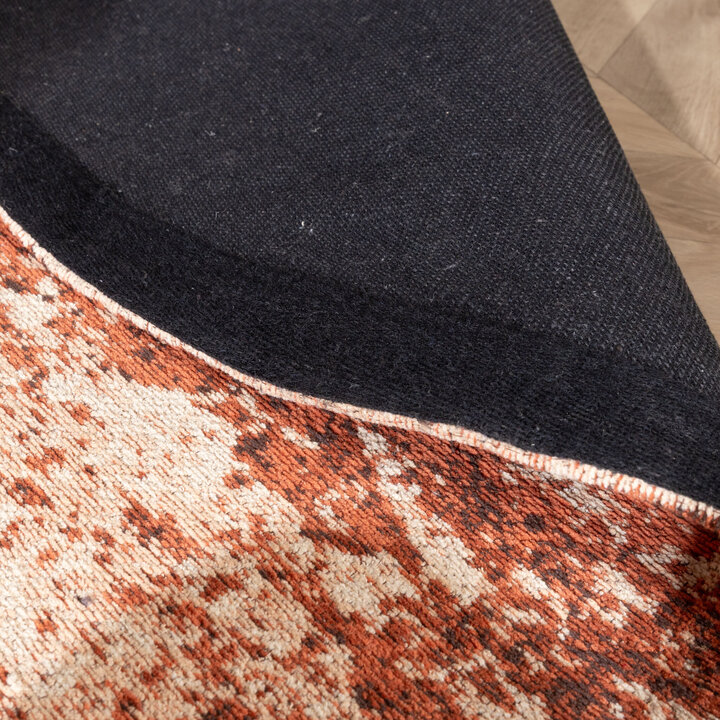 Teppich Abstrakt Rund - Candice Terracotta - 6
