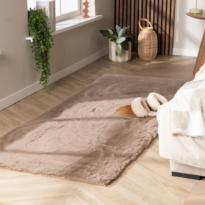 Hochflor Läufer - Comfy Supreme Taupe