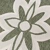 In- & Outdoor Teppich  - Isla Medaillon Grün Weiß - thumbnail 2