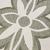 In- & Outdoor Teppich  - Isla Medaillon Weiß Grün - thumbnail 2