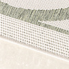 In- & Outdoor Teppich  - Isla Medaillon Weiß Grün - thumbnail 4