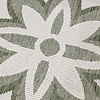 In- & Outdoor Teppich Rund - Isla Medaillon Weiß Grün - thumbnail 2