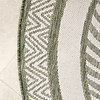 Garten Teppich Rund - Nusa Medallion Grün Creme  - thumbnail 3