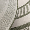 Garten Teppich Rund - Nusa Medallion Grün Creme  - thumbnail 5