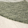 Garten Teppich Rund - Nusa Flower Grün Creme - thumbnail 4