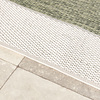 Garten Teppich - Nusa Border Grün Creme - thumbnail 4