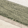 Garten Teppich - Nusa Border Creme Grün - thumbnail 4