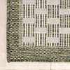 Garten Teppich - Nusa Loom Grün Creme - thumbnail 3