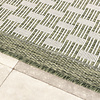 Garten Teppich - Nusa Loom Grün Creme - thumbnail 4