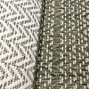 Garten Teppich - Nusa Lines Grün Creme - thumbnail 5