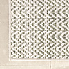 Garten Teppich - Nusa Lines Creme Grün - thumbnail 3