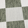 Geometrischer Outdoor Teppich - Faro Blocks Grün - thumbnail 2