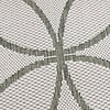 Geometrischen Outdoor Teppich - Faro Ripple Weiß Grün - thumbnail 2