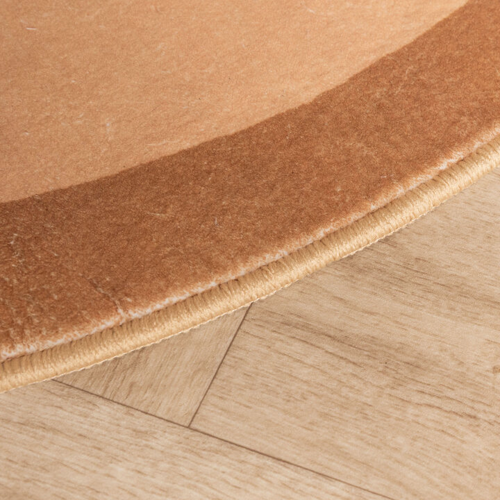 Waschbarer Kinderteppich - Lexi Donut Braun  - 5