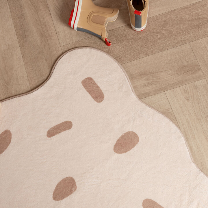 Waschbarer Kinderteppich - Lexi Cupcake Beige - 2