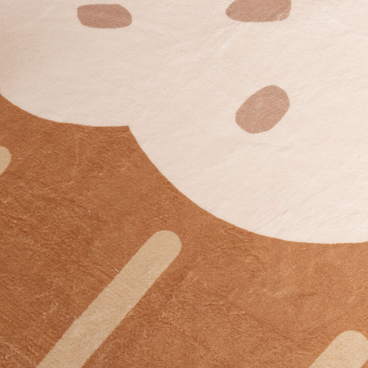 Waschbarer Kinderteppich - Lexi Cupcake Beige - 3