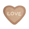 Waschbarer Kinderteppich - Lexi Heart Rosa - thumbnail 1