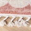 Waschbarer Kinderteppich - Moos Flower Rosa - thumbnail 4