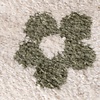 Waschbarer Kinderteppich - Moos Flower Grün - thumbnail 2