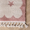 Waschbarer Kinderteppich - Moos Star Rosa - thumbnail 4