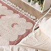 Waschbarer Kinderteppich - Moos Moon Rosa - thumbnail 2