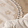Waschbarer Kinderteppich Rund - Moos Flower Creme - thumbnail 2