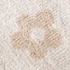 Waschbarer Kinderteppich Rund - Moos Flower Creme - thumbnail 3