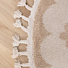 Waschbarer Kinderteppich Rund - Moos Flower Creme - thumbnail 4