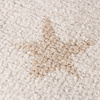 Waschbarer Kinderteppich Rund - Moos Star Creme - thumbnail 3