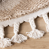 Waschbarer Kinderteppich Rund - Moos Moon Creme - thumbnail 5