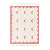 Waschbarer Kinderteppich - Moos Moon Rosa - thumbnail 1