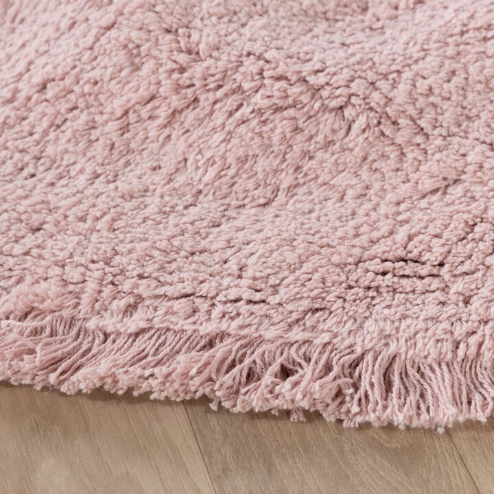 Teppich Kinderzimmer Rund - Lou Dots Lila - 5
