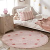 Teppich Kinderzimmer Rund - Lou Dots Rosa - thumbnail