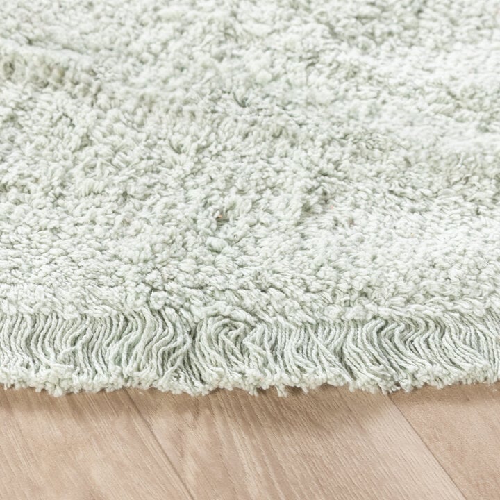 Teppich Kinderzimmer Rund - Lou Dots Grün - 5