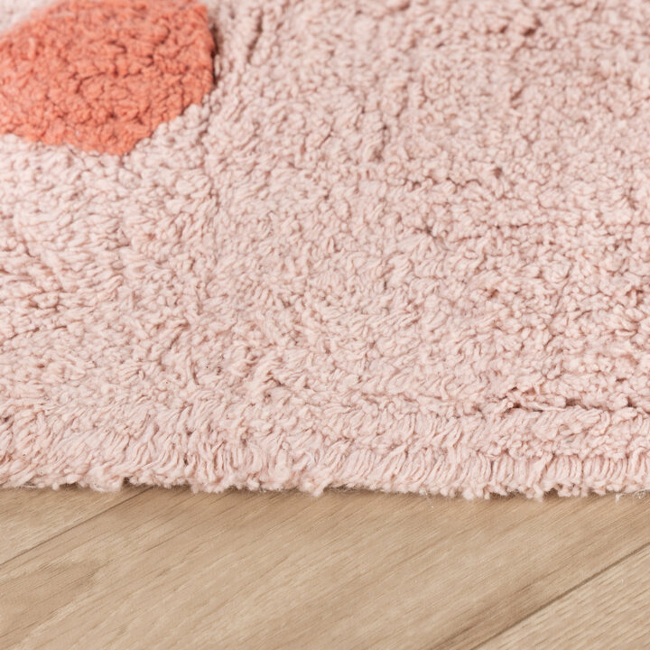 Teppich Kinderzimmer - Lou Dots Rosa - 5