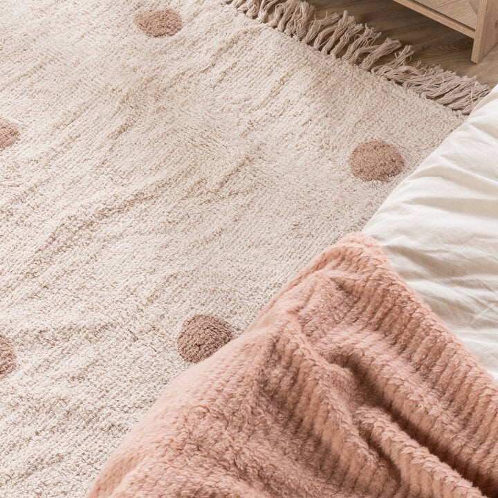 Teppich Kinderzimmer - Lou Dots Taupe - 2