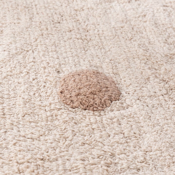 Teppich Kinderzimmer - Lou Dots Taupe - 3