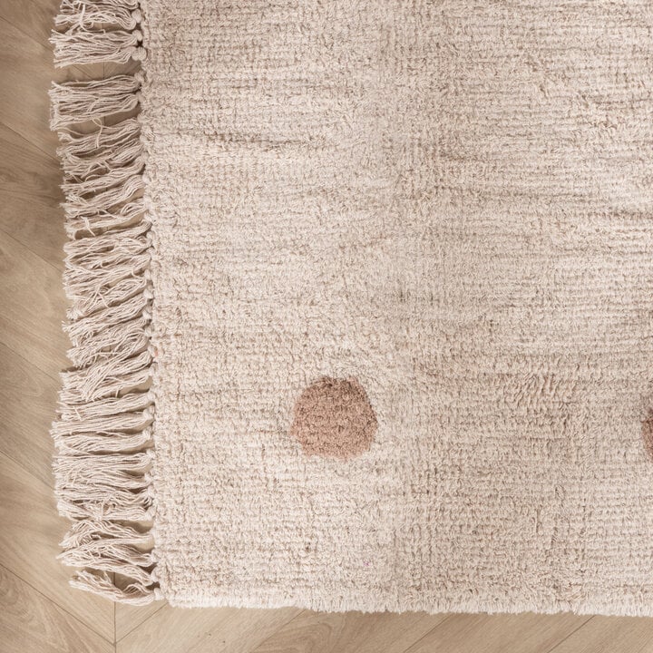 Teppich Kinderzimmer - Lou Dots Taupe - 4