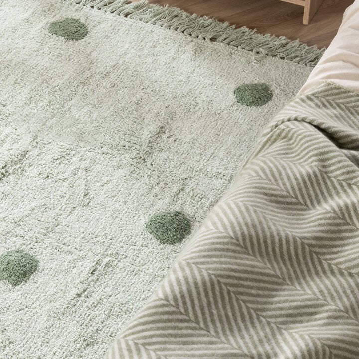 Teppich Kinderzimmer - Lou Dots Grün - 2