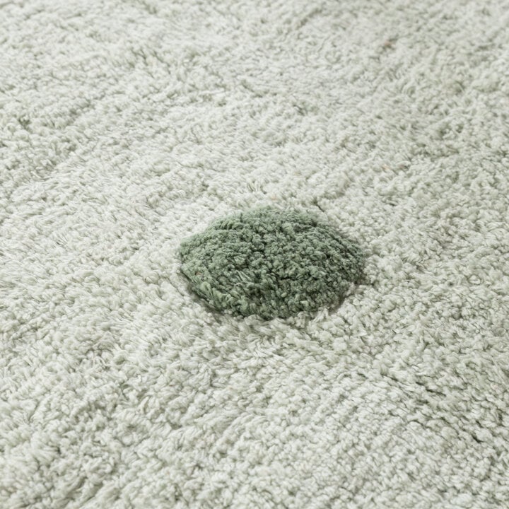 Teppich Kinderzimmer - Lou Dots Grün - 3
