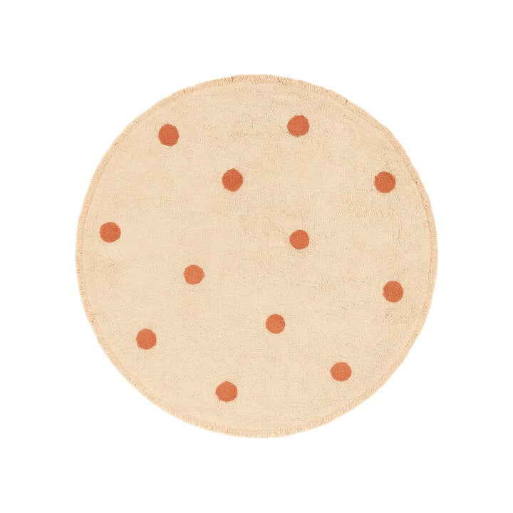 Teppich Kinderzimmer Rund - Lou Dots Terra - 1