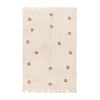 Teppich Kinderzimmer - Lou Dots Taupe - thumbnail 1