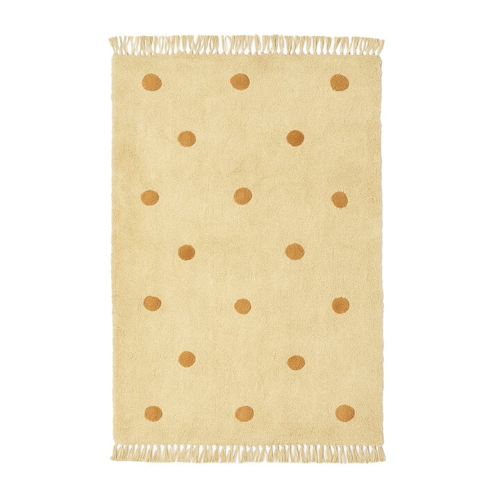 Teppich Kinderzimmer - Lou Dots Gelb - 1