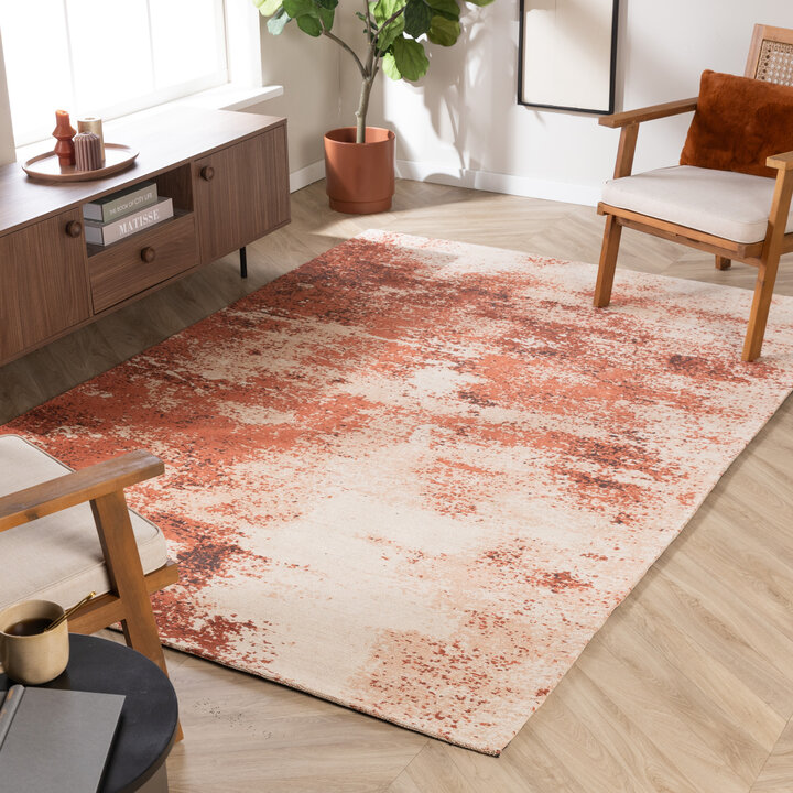 Teppich Abstrakt - Candice Terracotta