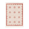 Waschbarer Kinderteppich - Moos Flower Rosa - thumbnail 1
