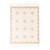 Waschbarer Kinderteppich - Moos Flower Creme - thumbnail 1