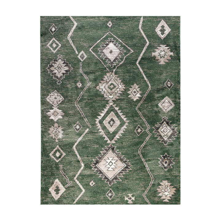 Berberteppich - Blend Aztec Grün - 1